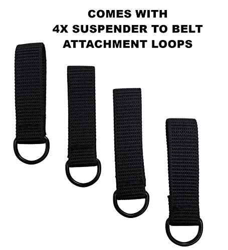 Tradegear Part#Szb Electrician's Belt & Bag Combo - Heavy Duty Electricians Tool Belt Designed For Comfort & Durability - Ideal For All Electricians Tools - Fits Sizes Xl - 3Xl (40"-55") #TOP2