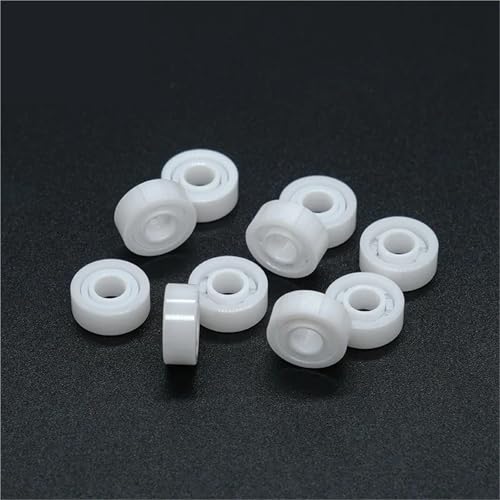 Rodamiento cerámico completo MR126 de 6x12x4 mm de nitruro de silicio para alta velocidad