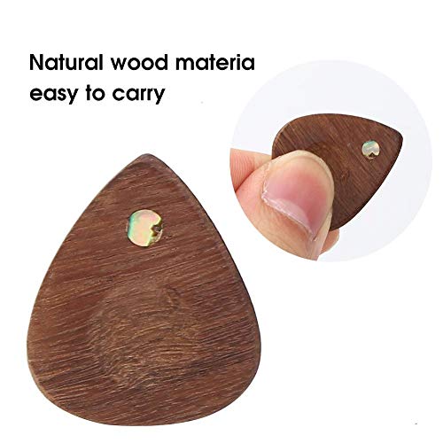 Boîte de sélection de guitare en bois de rose Plectrum Open Magnet Box avec 1 choix de guitare pour le stockage des… - Les Beatles, Paul McCartney, John Lennon, RIngo Starr, George Harrison Boîte de sélection de guitare en bois de rose Plectrum Open Magnet Box avec 1 choix de guitare pour le stockage des… – Image 8
