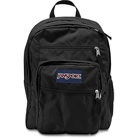 JanSport Big Student Backpack (Black/Black, One Size) Cover