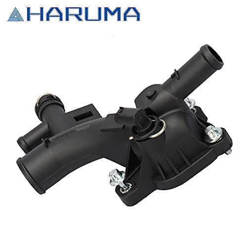 Haruma 25193922 Engine Coolant Thermostat Housing Water Pump Outlet 2011-2018 For Buick Encore For Chevy Cruze Sonic Trax 1.4L 1.8L, 55565334 #TOP3