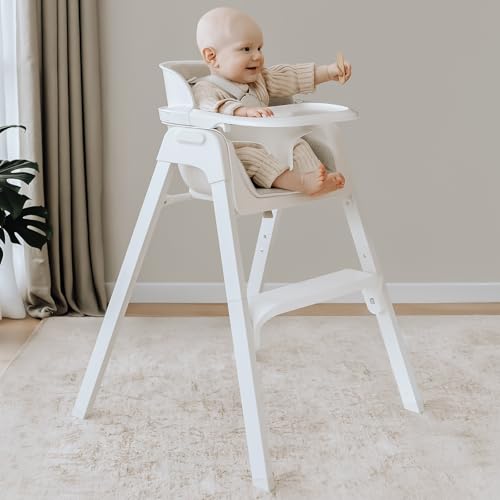 Fodoss 4-in-1 Foldable High Chair for Babies and Toddlers