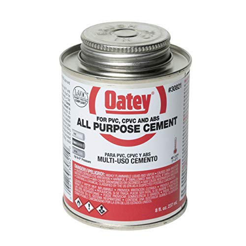 Oatey, 8-Ounce, Milky-Clear 30821 Cement