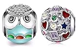 🦉 DISEÑO VINTAGE: Los colgantes mujer plata tienen un exquisito diseño vintage que complementan cualquier joya de plata. Regalos para amigas originales. Regalos para tu madre.
