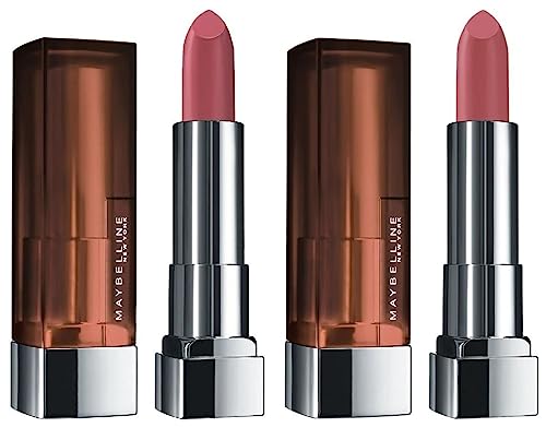Image of Maybelline New York Color Sensational Creamy Matte, 660 Touch of Spice, 3.9g with FREE Color Sensational Creamy Matte 507 Almond Pink