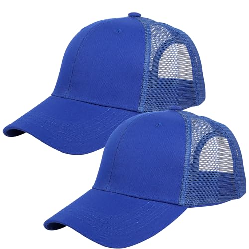 Falari Trucker Hat casquette 6 panneaux paquet 2 Royal