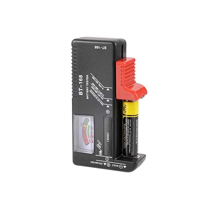 Buy BEUMORO Voltage Indicator Battery Tester for AA/AAA/C/D/9volt