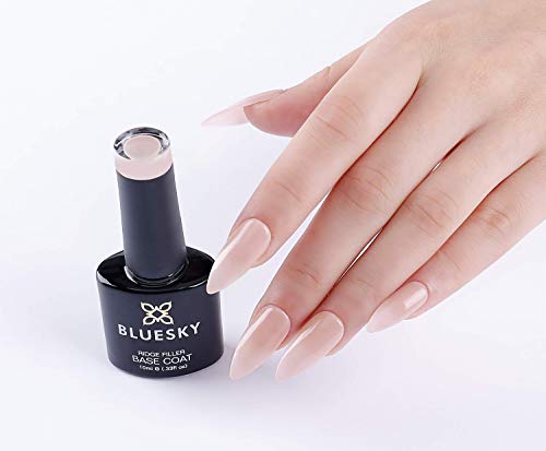 BLUESKY Ridge Filler Base Coat, MB07, Nude, Gel Nail Polish, Rubber Base Gel, 10ml, Ridge Filler Base Coat - Nude, 10 ml (Pack of 1) - Image 4