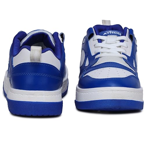 Image of ATHCO mens Og Sneaker|Memory Foam Comfort|Laceup|Casual Shoes for Men|Soft Trendy Shoes For men|Fashion Sneaker|Genz|Millennials|Alpha|Footwear|Lightweight|EasyCare|Comfortable|Dailyuse|Extrasoft|SlipResistant|Durable|EasyCare|Shoes For Men's & Boy's