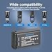 GOROFO VB26B VB26A VB26 VB30 Pro Replaceable Battery for GODOX V1 V1S V1N V1C V1F V1O V1 Flash and V860III V860III-S V860III-C V860III-N V860III-O V860III-F V850III AD100PRO Camera Flash Speedlite