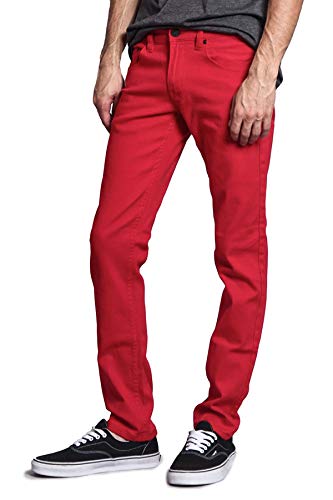 Men's Slim Fit Colored Jeans2