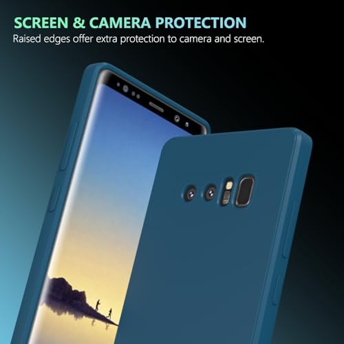 Image of for Samsung Galaxy Note 8 Case Dark Blue, Scratch Resistant with Soft Touch, Slim Thin Phone Cover for Samsung Galaxy Note 8