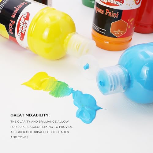 Easy Playhouse EPH-784 10 Pack 16Oz Washable Tempera Paints thumb #1
