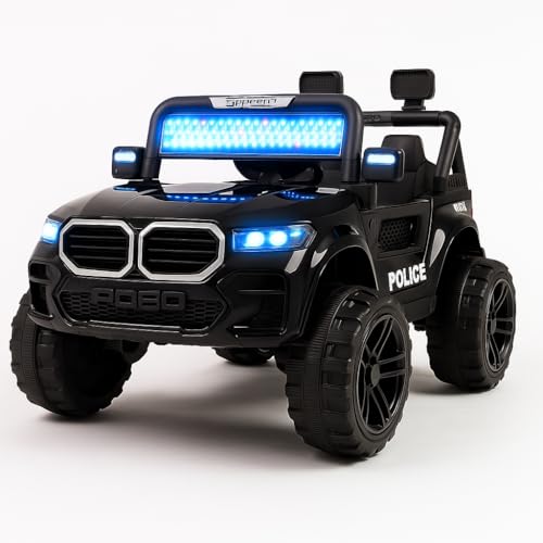 Image of Kawaii Kids Battery Operated Car for Kids, Electric Ride-On SUV with Parent Remote Control, USB, Bluetooth, LED Windshield Lights, Rechargeable Battery, Kids Ride-On Car for Boys & Girls Age 1-5 Years