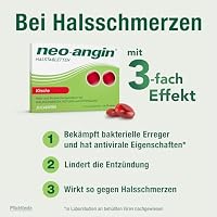 neo-angin Halstabletten Kirsche zuckerfrei | Lutschtabletten bei beginnenden, lästigen Halsschmerzen | Für Erwachsene & Schulkinder | 24 Stück – Ansicht 2