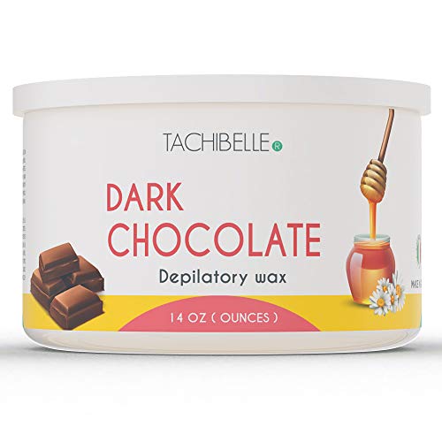 Tachibelle Depilatory Wax Dark Chocolate Wax 14 Oz Professional Hair Removal Made in Italy