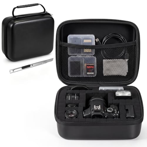 Image of Relaxweex Digital Camera Case with Customizable Foam, Travel Camera Bag