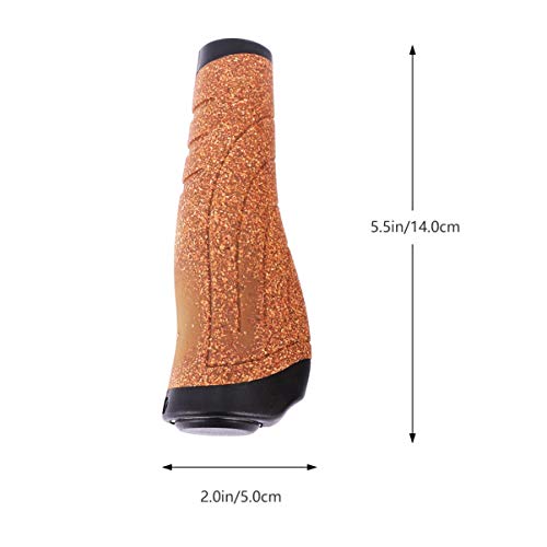 Clispeed – Capa de madeira antiderrapante para guidão e bicicleta, para uso ao ar livre, bicicleta,