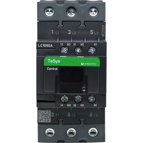 Contacteur LC1D50A à bobine solénoïde pour commande stable - 5