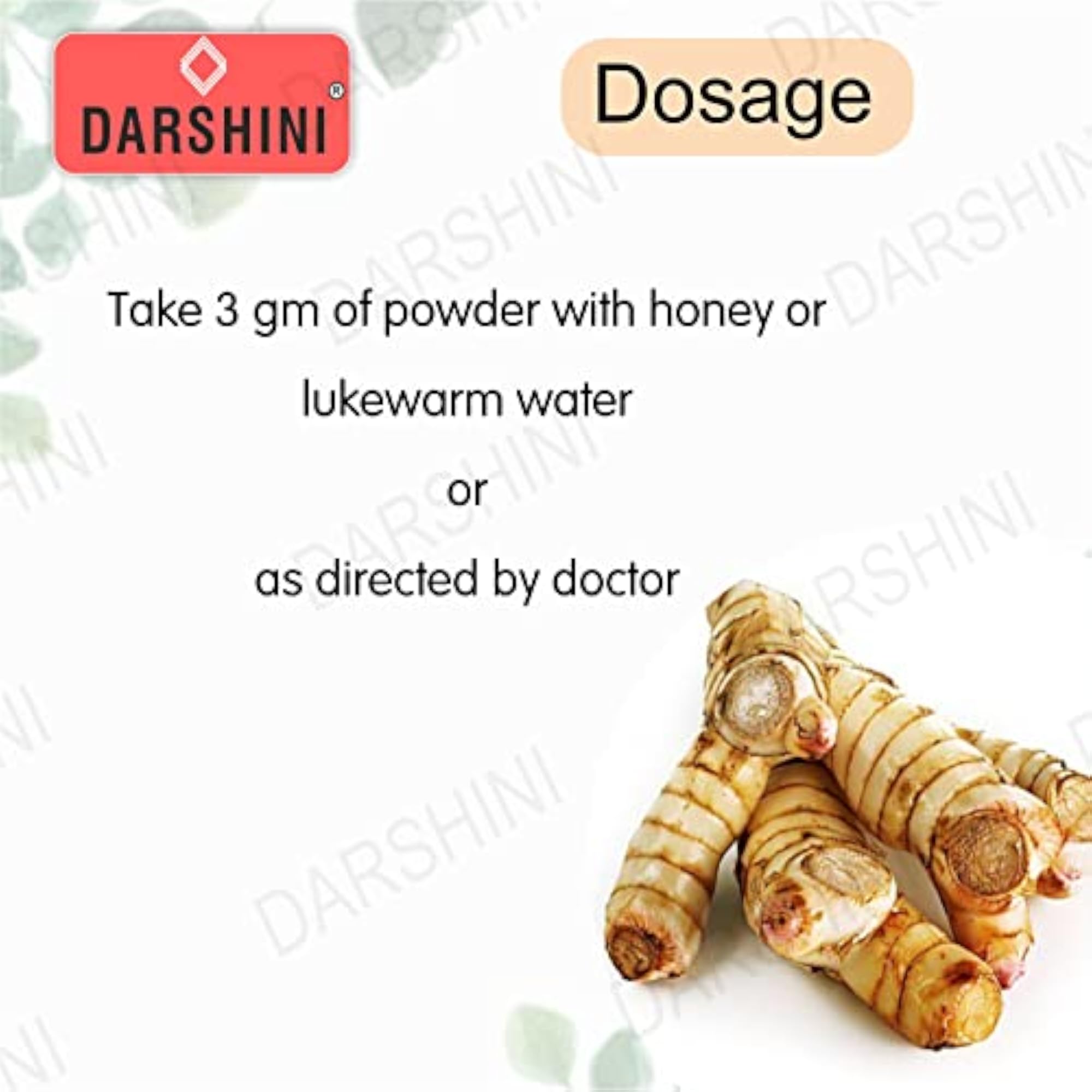 Darshini Kulanjan Root Powder, 200 Grams