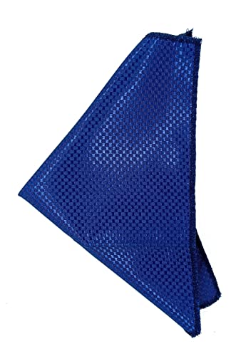 Image of formal cravat set for men with pocket square Men's Cravat Necktie, Self Design Microfiber Dark Multi color Free Size