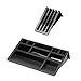 Produktbild Helit H6253795 - Butler Design Brüssing, mit Kartenständer, 11 Fächer, schwarz