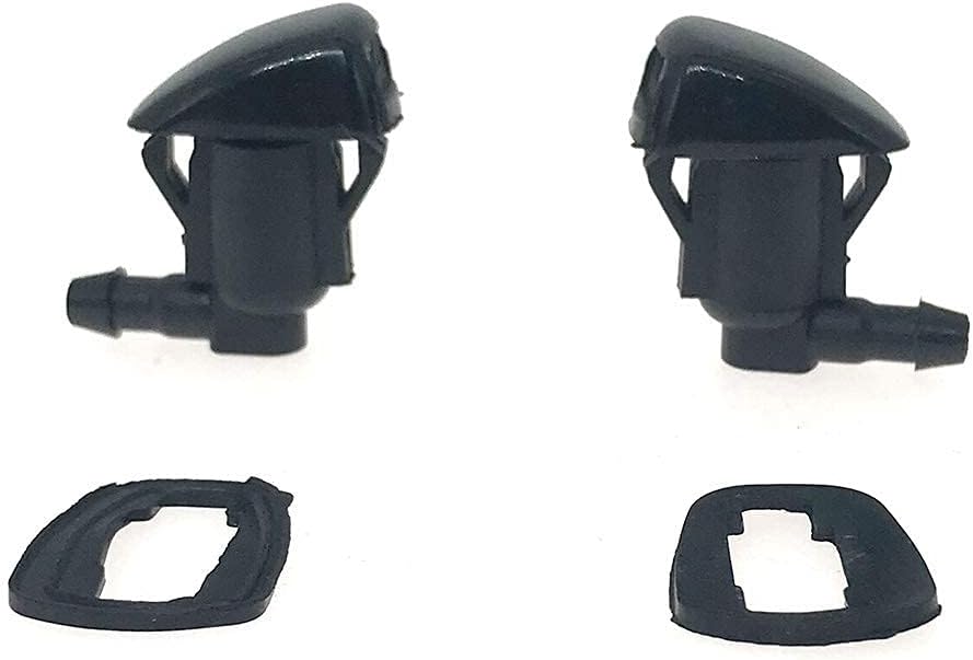 7133-232314A Pack of 2 Front Windshield Washer Sprayer Nozzle Kit for 2008-2012 Malibu 2005-2010 Pontiac G6 2007-2009 Saturn Aura Replace OE 15247800 55156427AB