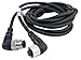 CLD408-2, Connector Cable, M8 Female Ninety, 4 Wires, DC Power, PVC, 2m Length