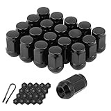 Acorn 1/2-20 Black Lug Nuts - 19mm (3/4