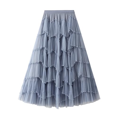 Jupe en tulle noire portefeuille opaque et fluide résolvant le manque de volume