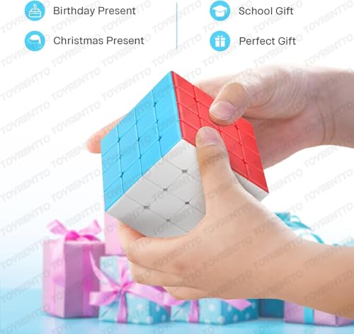 Image of Moyu Meilong 4x4 Speed Cube Smooth Turning Stickerless Puzzle Toy for Beginners and Professionals High Performance 4x4 Cube for Kids and Adults