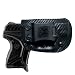Black Jacket Holster IWB KYDEX Holster: fits Ruger LCP II (2) (Carbon Fiber Black - Right Hand)
