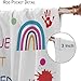Moderw Girls Quotes Inspirational Curtains Boho Rainbow Motivational Positive Words Blackout Window Treatments Colorful Rainbow Kids Girls Boys Bedroom Living Room Drapes W72xL63in