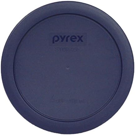 Pyrex 7201-PC (4-Cup) Blue Food Storage Replacement Lid - Made in USA