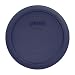 Pyrex 4 Cup Round Plastic Cover 4-Pack, Blue