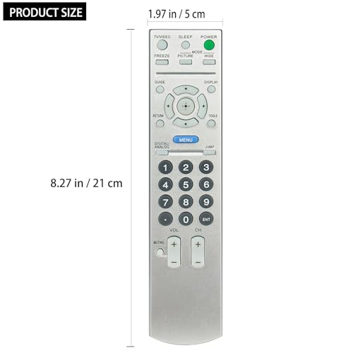 Télécommande RM-YD012 compatible Sony TV finition précise KDL-46V2500