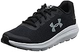 Under Armour Men's Surge 2 Running Shoe, Black (001)/White, 10