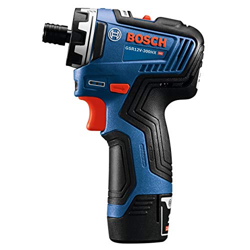 Bosch Gsr12V-300Hxb22 12V Max Brushless 1/4 In. Hex Two-Speed Screwdriver Kit With (2) 2.0 Ah Batteries #TOP1