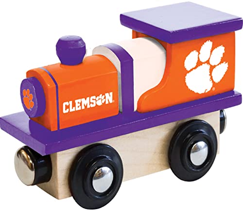 MasterPieces NCAA Clemson Tigers Real Wood Toy Train Engine