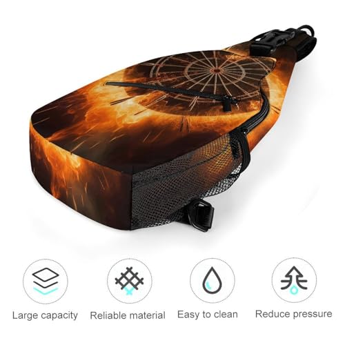 Bolso tipo bandolera unisex para senderismo y viajes miniatura 5