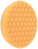Chemical Guys BUFX_102_HEX Self-Centered Hex-Logic Medium-Heavy Cut Scratch and Swirl Remover, Orange (7.5 Inch)