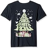 Star Wars Tee, Black//Officially Licensed Gift Tree Men's el, small