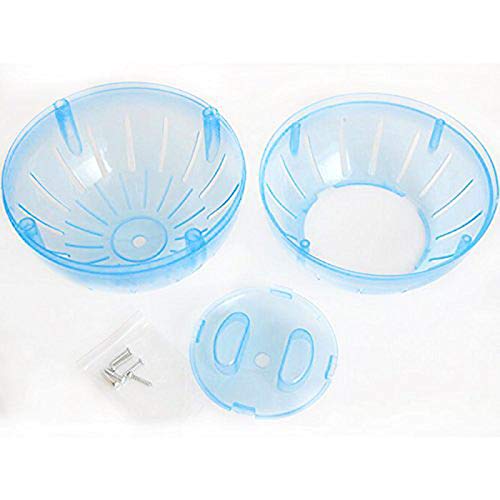 Swovo Hamster Ball Pet Toy Exercise Ball For Hamster Rodent Jogging Exercise Playing Plastic Ball Mini Ball For Hamster Gerbil Rat Mice (Random Color) #TOP5