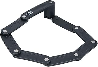 Oxford LinkLock CL Compact Folding Lock. Bicycle Security Lock.,Black,720mm