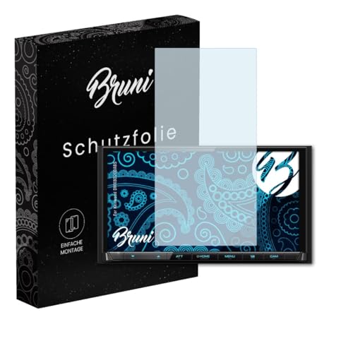 Bruni Screen Protector compatible with Kenwood DMX8020DABS Protector Film, crystal clear Protective Film (2X)