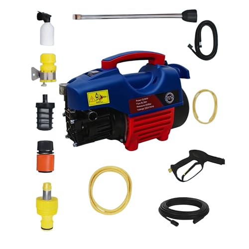 Image of STS Professional High Performance Electric Pressure Washer, 2200W, 200 Bar, for Car, Bike & Home Cleaning