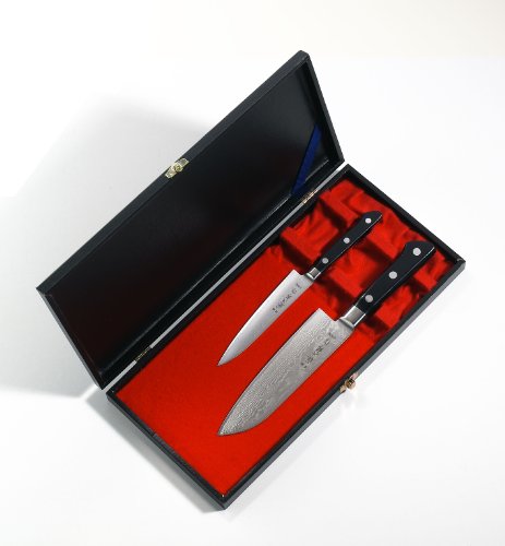 Tojiro Damaskus Pro 63 Damast Messer-Set