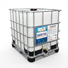 GS Plant Foods Liquid Fish Fertilizer - Organic Material Review Institute Listed 275 Gallons Natural Hydrolyzed Fish Fertilizer for Gardens, Lawns & Container Growing