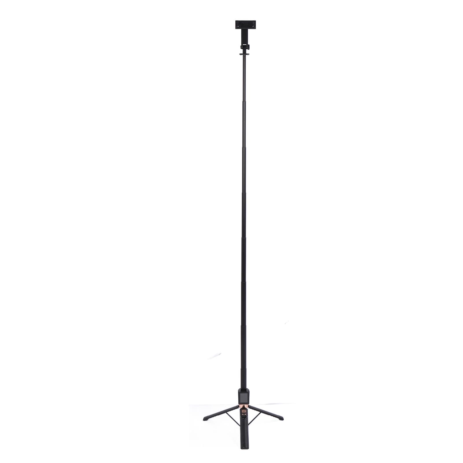 Pongnas Selfie Stick con Telecomando per Schermo HD da 2 Pollici, da 12 a
