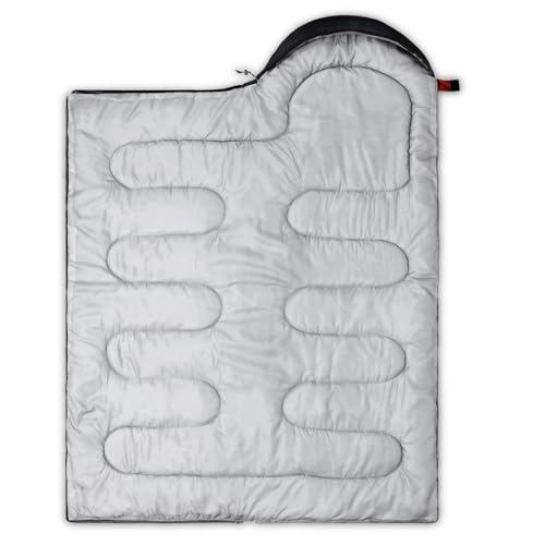 Image of QOOMO Ball Flower Camping Sleeping Bags,3 Season Warm & Cool Weather,Lightweight,Waterproof Sleeping Bags for Adults & Kids,Traveling,and Outdoors,Camping Gear Equipment